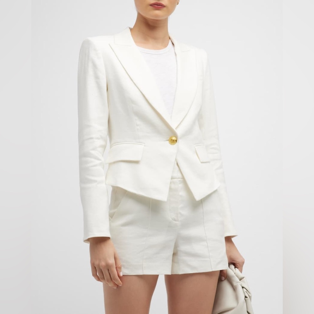 Veronica Beard Hosanna Linen Dickey Jacket